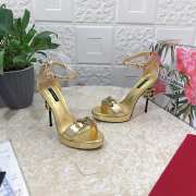 D&G gold high heels 12cm - 5