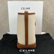 Celine Cuir Triomphe In Brown 18x22x13cm - 6