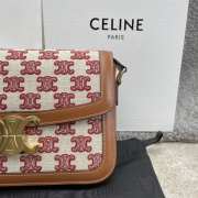 Celine Triomphe Shoulder Bag 18.5x14x6cm - 5