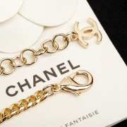 Chanel necklace with gold buckle - 3