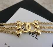 Chanel Peach Heart Multilayer Bracelet - 3