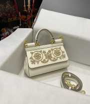 Dolce & Gabbana white handbag 18cm - 1