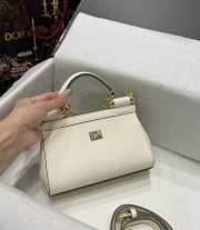 Dolce & Gabbana white handbag 18cm - 5