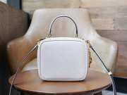 Gucci Small Blondie Bag In White 17x15x9cm - 5