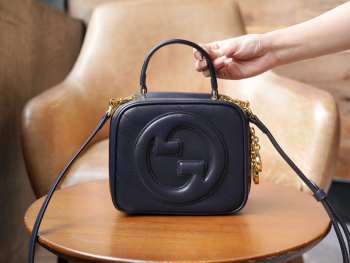 Gucci Small Blondie Bag In Black 17x15x9cm