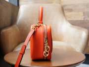 Gucci Small Blondie Bag In Orange 17x15x9cm - 5