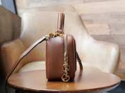 Gucci Small Blondie Bag In Brown 17x15x9cm - 2