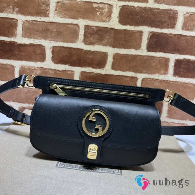 Gucci Blondie Shoulder Bag In Black 24x4x5cm - 1