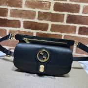 Gucci Blondie Shoulder Bag In Black 24x4x5cm - 1