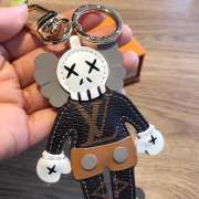 LV Kaws keychain bag pendant - 5