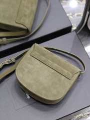 YSL Kaia small army green bag 18x15.5x5.5cm - 3