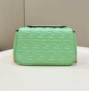 Fendi Baguette In Green 24x7x13cm - 3