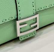 Fendi Baguette In Green 28x6.5x15cm - 4