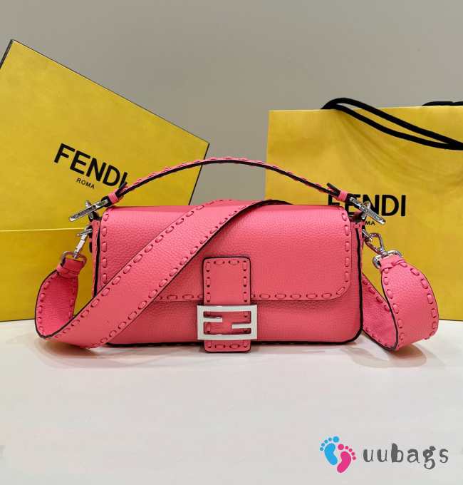 Fendi Baguette In Pink 28x6.5x15cm - 1