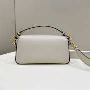 Fendi Baguette In White 28x6.5x15cm - 6