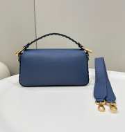 Fendi Baguette In Blue 28x6.5x15cm - 3