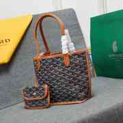 Goyard brown mini tote 20x28x11cm - 5