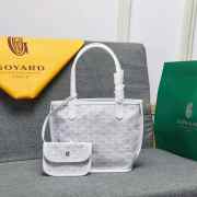 Goyard white mini tote 20x28x11cm - 1