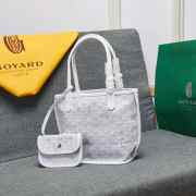 Goyard white mini tote 20x28x11cm - 5