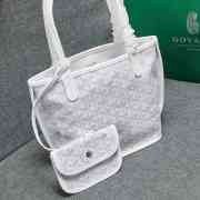 Goyard white mini tote 20x28x11cm - 3