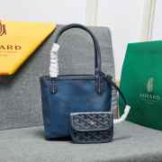 Goyard blue mini tote 20x28x11cm - 6