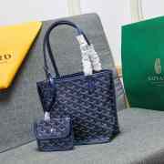 Goyard blue mini tote 20x28x11cm - 3