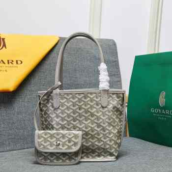 Goyard gray mini tote 20x28x11cm