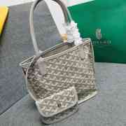 Goyard gray mini tote 20x28x11cm - 4