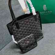 Goyard black mini tote 20x28x11cm - 5