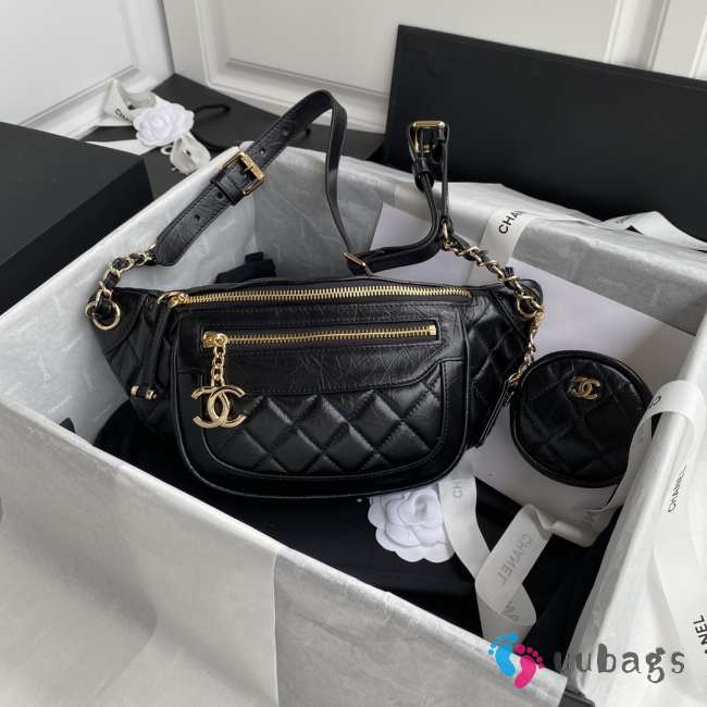 Chanel bag 19 in black 34x15x6cm - 1