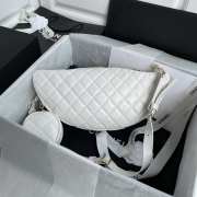 Chanel bag 19 in white 34x15x6cm - 6