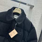 Miu Miu Quilted Cropped Puffer Jacket - 4