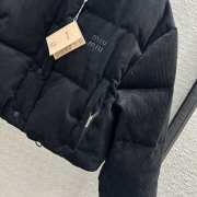 Miu Miu Quilted Cropped Puffer Jacket - 5