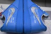 Nike air force 1 low MCA blue off white - 3