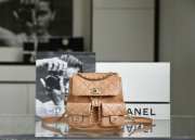 Chanel small backpack in brown 20.5x20x11.5cm - 3