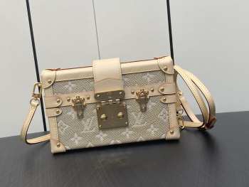 LV M22882 Gold Box Petit Malle handbag