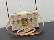 LV M22882 Gold Box Petit Malle handbag - 3