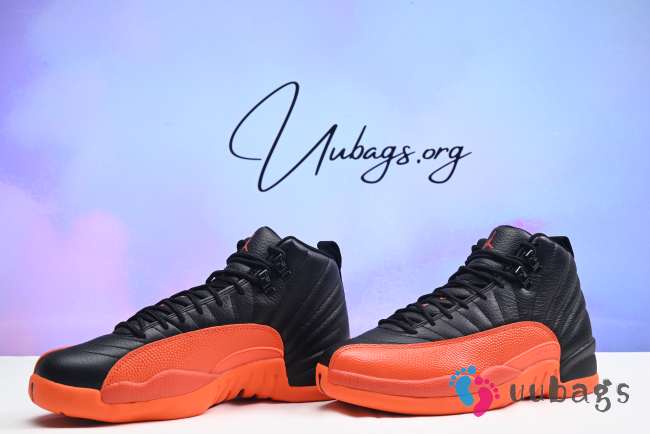 Nike Air Jordan 12 Retro Brilliant Orange Sneaker - 1