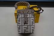 Fendi Mon Tresor Gray Leather Mini-Bag - 3