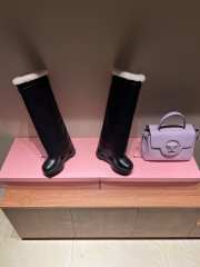 Givenchy 4G Logo black boots 3.5cm/10.5cm - 3