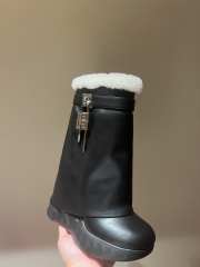 Givenchy 4G Logo black boots 3.5cm/10.5cm - 2