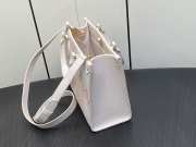 Louis Vuitton Onthego M46629 white bag 25x19x11.5cm - 5