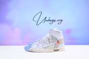 Nike Air Jordan 1 Off White White - 4