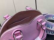 Uubags | Louis Vuitton M40302 Pink Alma BB handbag 23.5x17.5x11.5cm - 6