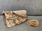 Valentino Garavani With Gold Hardware In Beige 20cm - 3