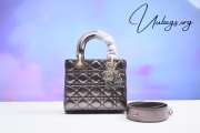 Dior Lady Diana silver with gold buckle 20cm - 1