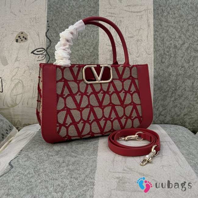 Valentino Garavani handbag in red 28cm - 1