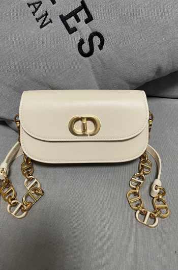 Dior Montaigne Avenue Bag In Beige 18×10×4.5cm