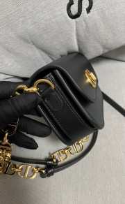 Dior Montaigne Avenue Bag In Black 18×10×4.5cm - 6