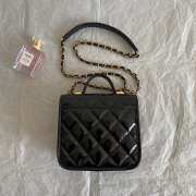 Chanel crossbody mini bag in black 15×6×15cm - 6